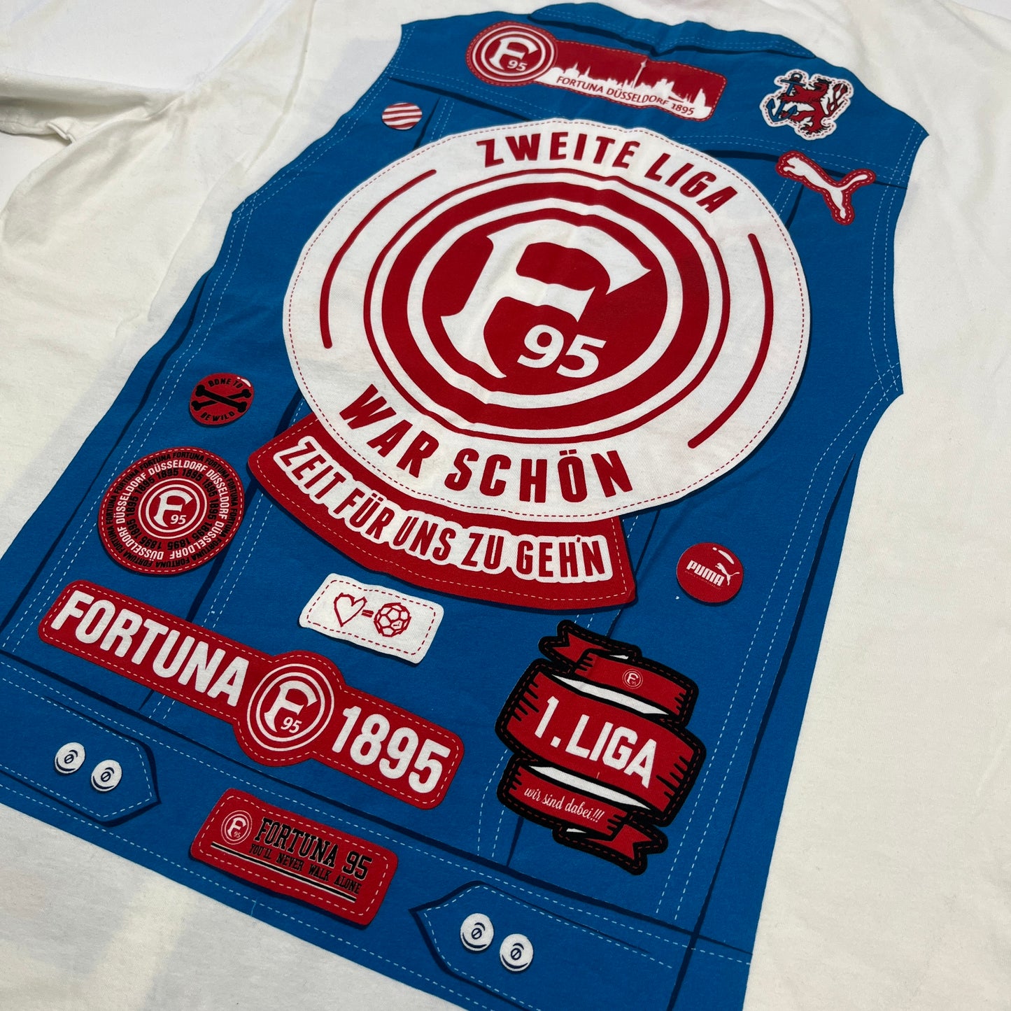 01402 Puma Fortuna Düsseldorf “Aufstieg 2012” Tshirt