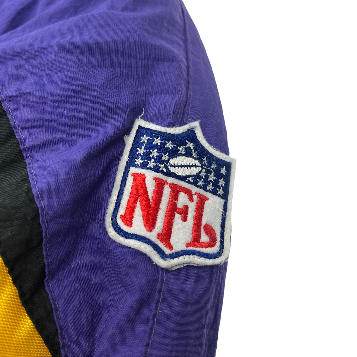 01407 Pro Layer Minnesota Vikings Football Jacket (missing hood)