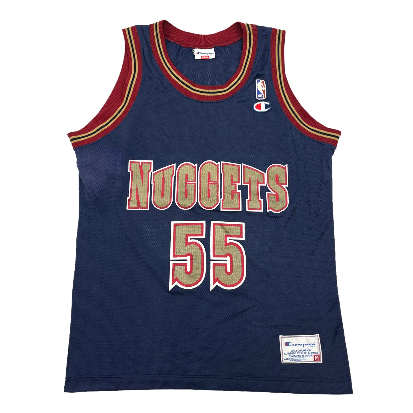 01160 Champion Denver Nuggets Dikembe Mutombo
