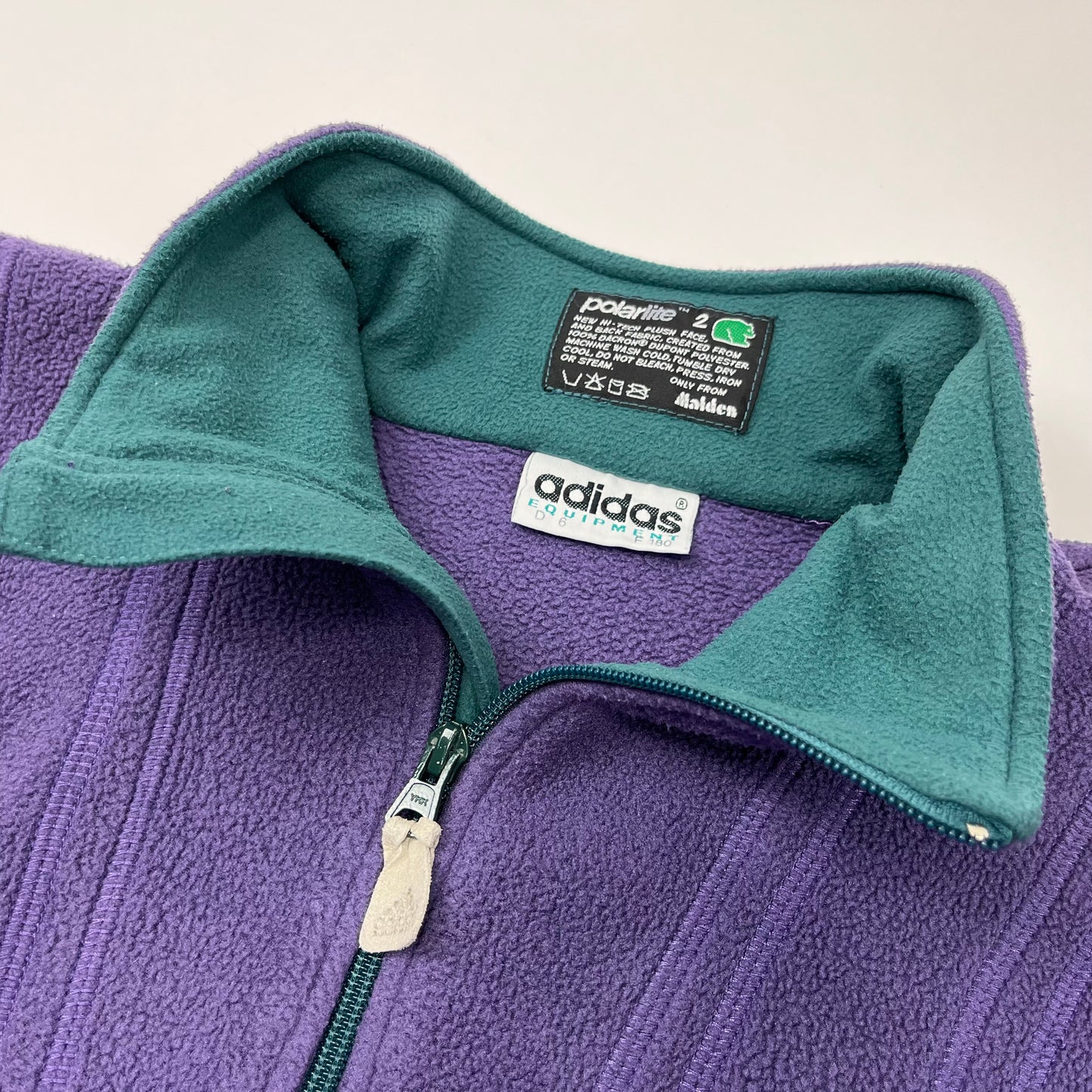0638 Adidas Vintage Equipment Fleece Sweater