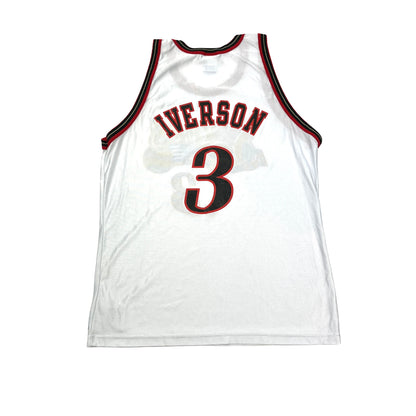0655 Champion Vintage Philadelphia 76ers Allen Iverson Jersey