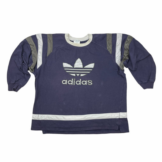 0813 Adidas Vintage 90s Trefoil Sweater