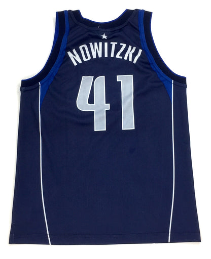 0430 Champion Vintage Dallas Mavericks Nowitzki Jersey