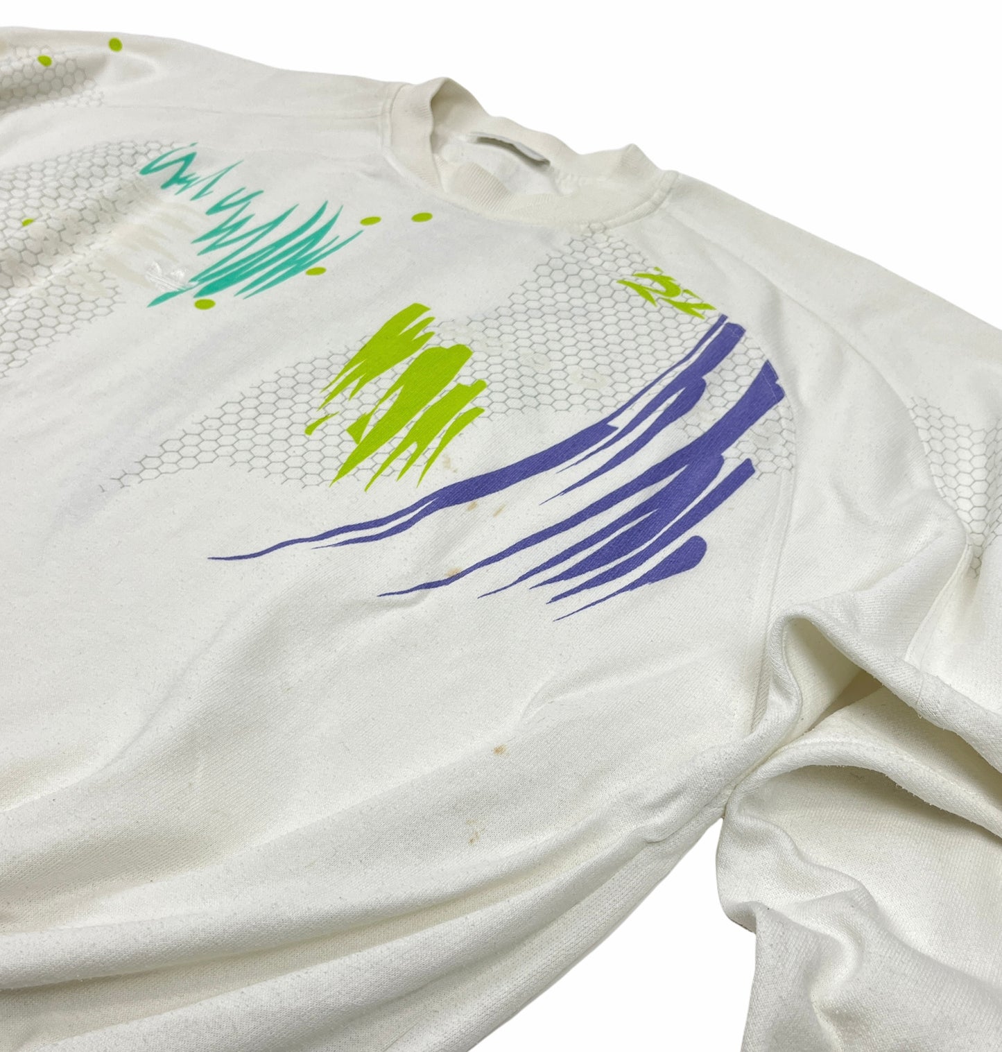 0713 Adidas Vintage 80s Tennis Sweater