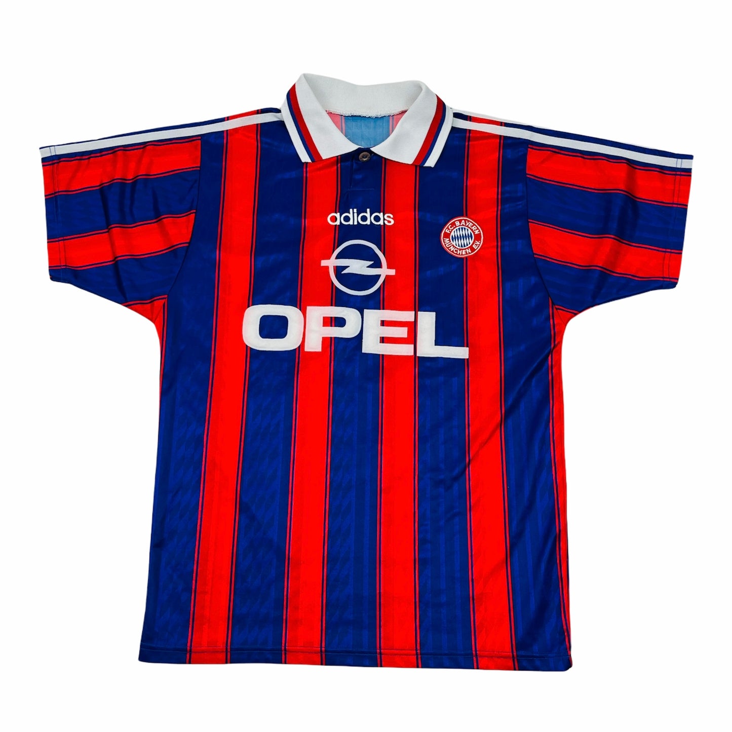 0730 Adidas Vintage FC Bayern München Klinsmann 95-97 Home Jersey