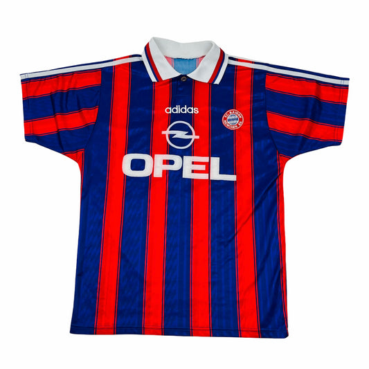 0730 Adidas Vintage FC Bayern München Klinsmann 95-97 Home Jersey