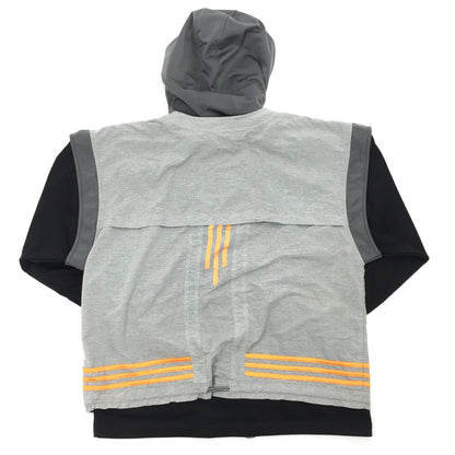 0576 Adidas Vintage 90s Basketball Warmup Tracktop Jacket