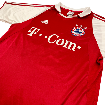 01394 Adidas FC Bayern München Michael Ballack 04/05 Home Jersey