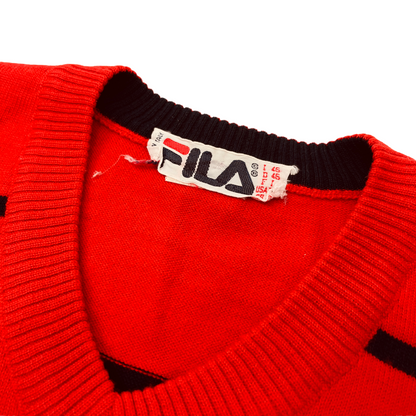 01354 Fila Vintage Tennis Vest Pullunder