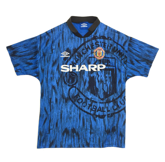 0106 Umbro Manchester United 92/93 Away Vintage Jersey