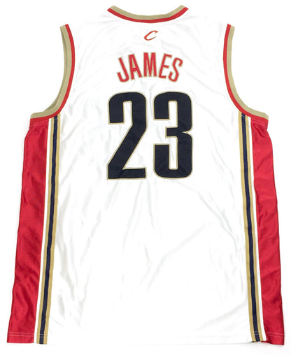 0403 Champion Vintage Cleveland Cavaliers James Jersey
