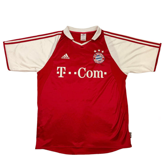 01394 Adidas FC Bayern München Michael Ballack 04/05 Home Jersey