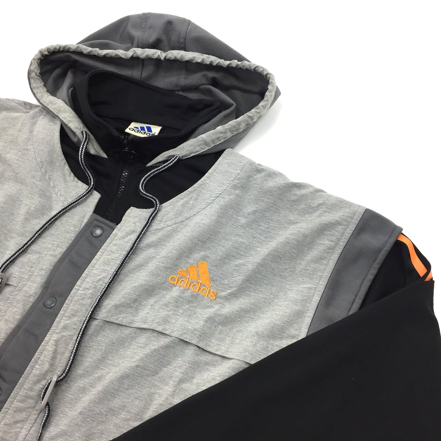 0576 Adidas Vintage 90s Basketball Warmup Tracktop Jacket