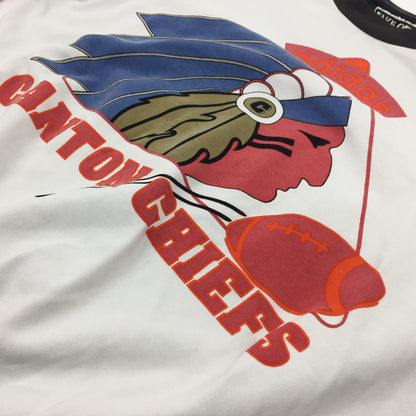 0478 Adidas Vintage Take Two Canton Chiefs Sweater