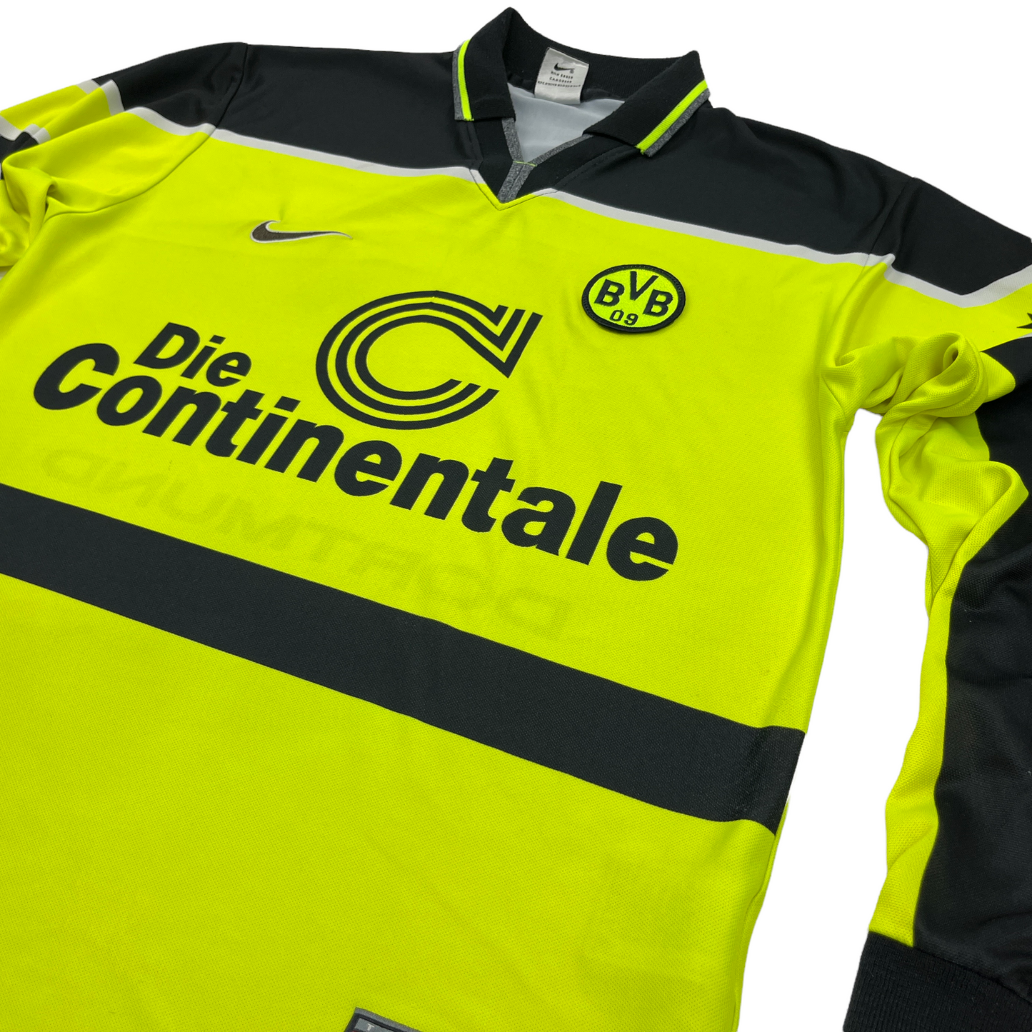 0879 Nike Borussia Dortmund Longsleeve 97/98 Away Jersey