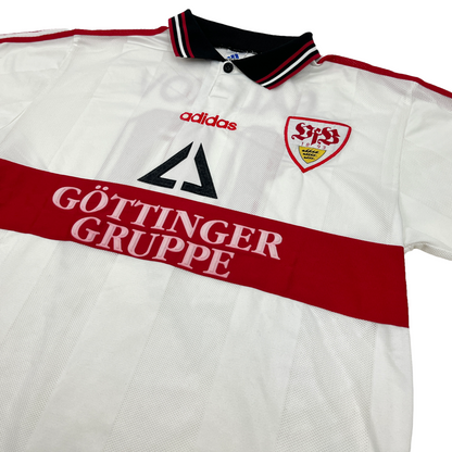 0869 Adidas VFB Stuttgart Krassimir Balakov 97/98 Home Jersey