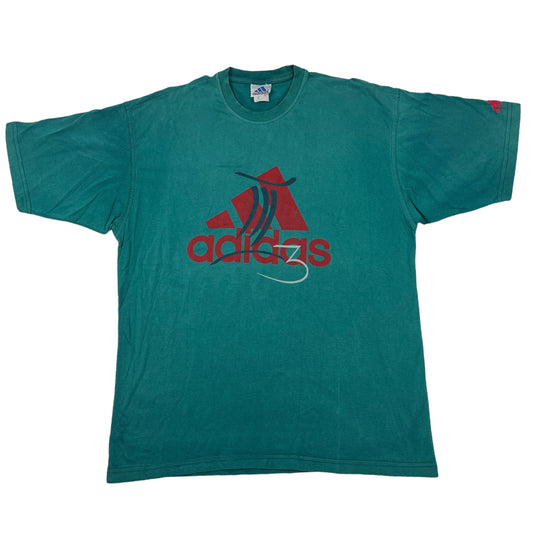 0839 Adidas Vintage 00s Logo Tshirt