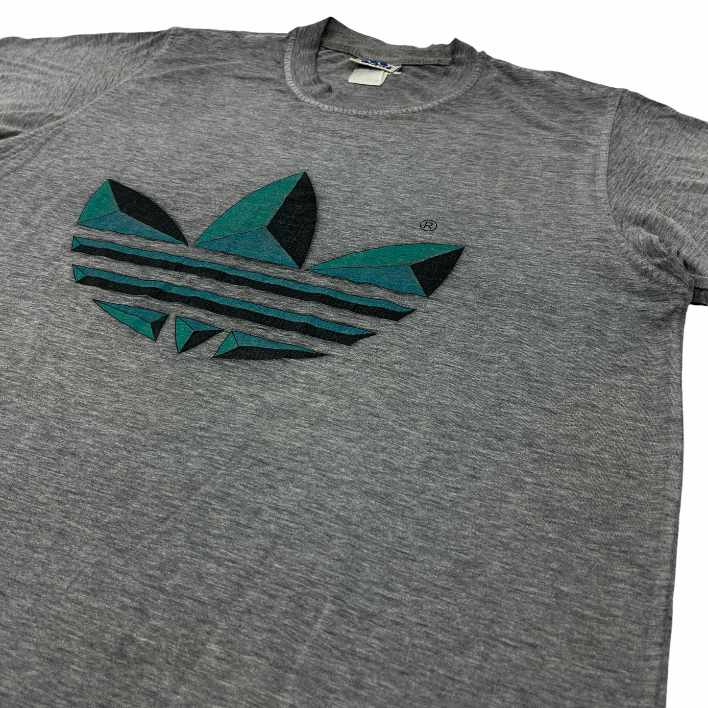 0837 Adidas Vintage 80s Tshirt