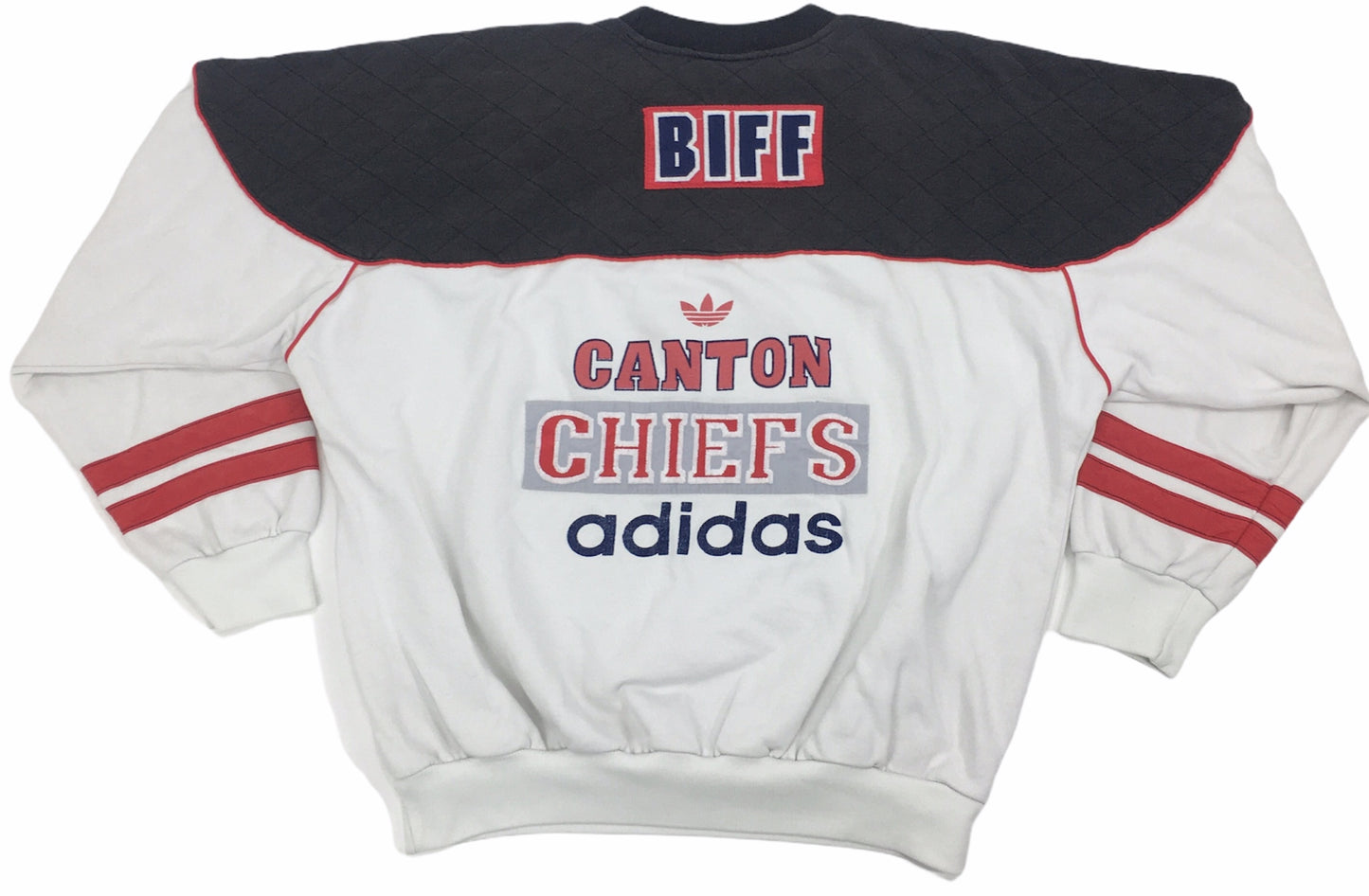 0478 Adidas Vintage Take Two Canton Chiefs Sweater