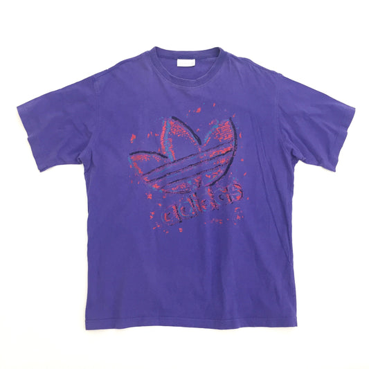 0028 Adidas Vintage Logo T-Shirt