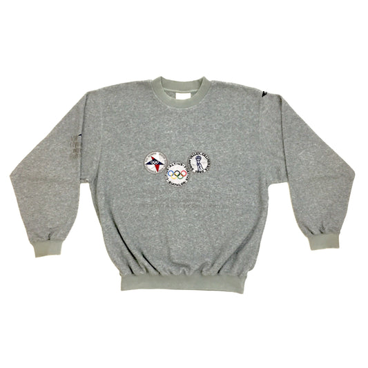0161 Adidas Vintage Olympic Winter Games 1960 Fleece Sweater