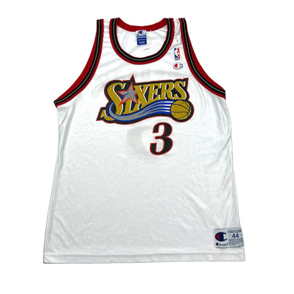 0655 Champion Vintage Philadelphia 76ers Allen Iverson Jersey