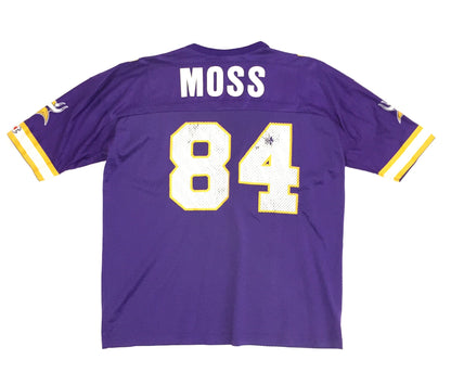 0146  Champion Vintage Moss Minnesota Vikings Jersey