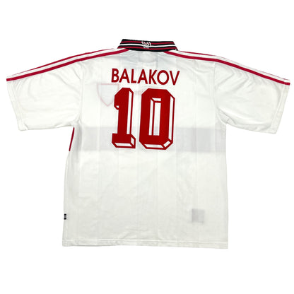 0869 Adidas VFB Stuttgart Krassimir Balakov 97/98 Home Jersey