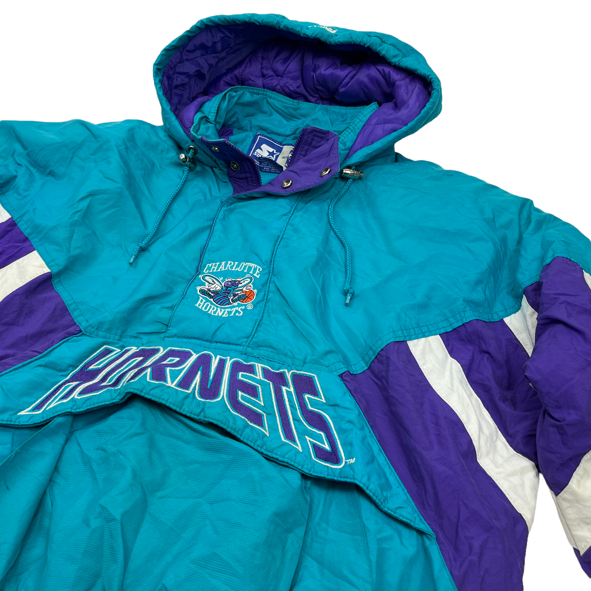 01045 Starter Vintage Charlotte Hornets Basketball Jacket – PAUL'S FANSHOP
