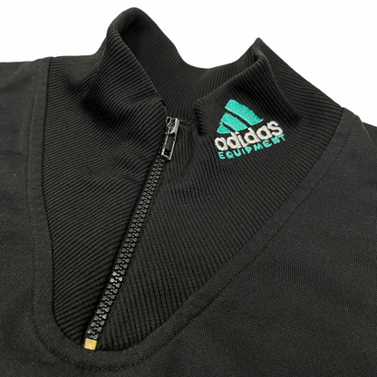 0779 Adidas Equipment Vintage 1/4 Zip Tracktop Sweater