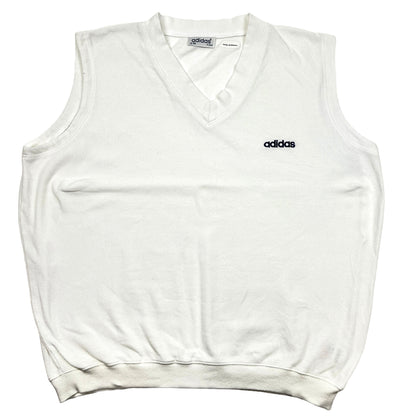 01312 Adidas Vintage Tennis Pullunder Vest