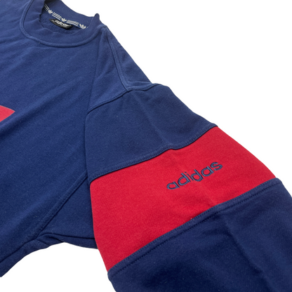 01029 Adidas Vintage 80s Trefoil Sweater