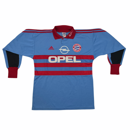 0741 Adidas Vintage 90s FC Bayern München Kahn Gaolkeeper Jersey