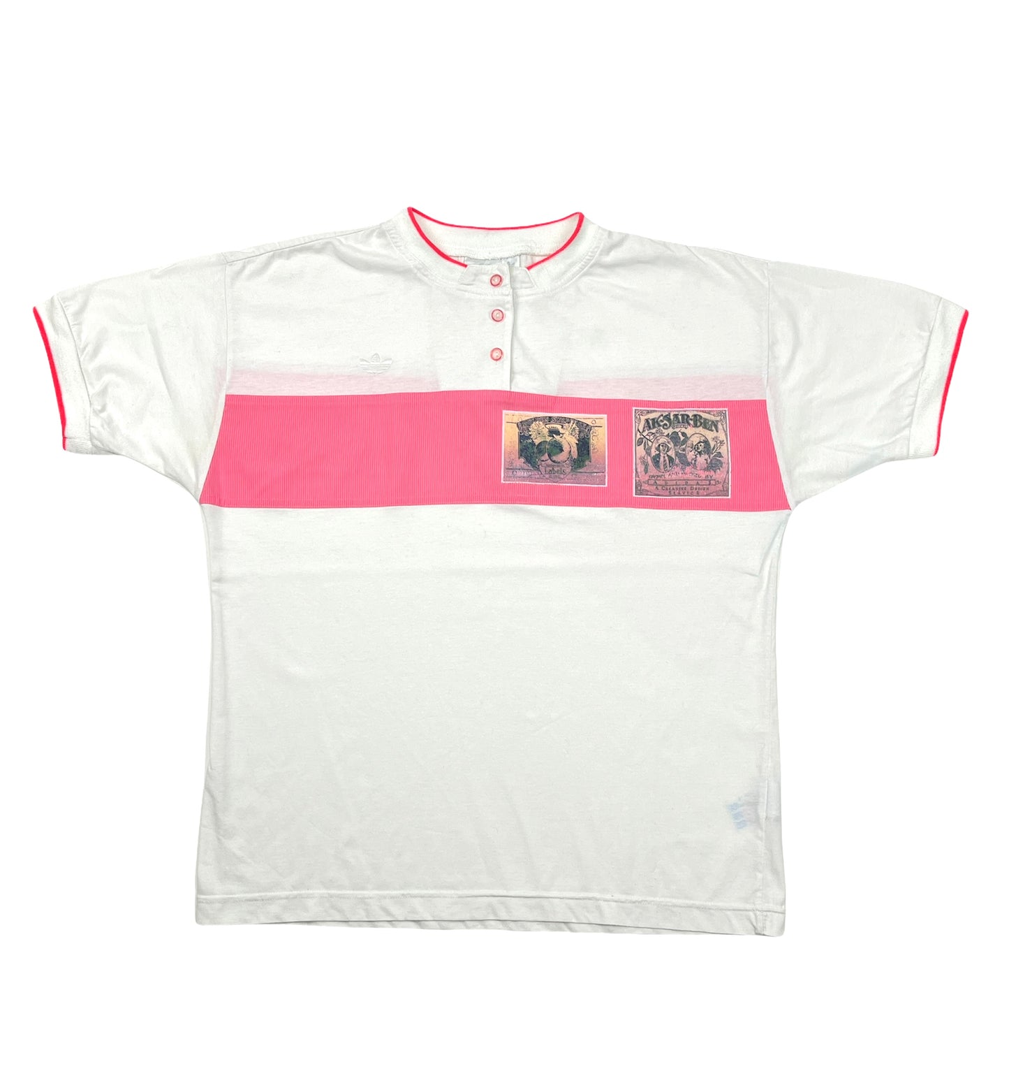 0701 Adidas Vintage 80s Tennis T-Shitt