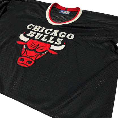 01156 Starter Vintage Chicago Bulls Warmup Jersey