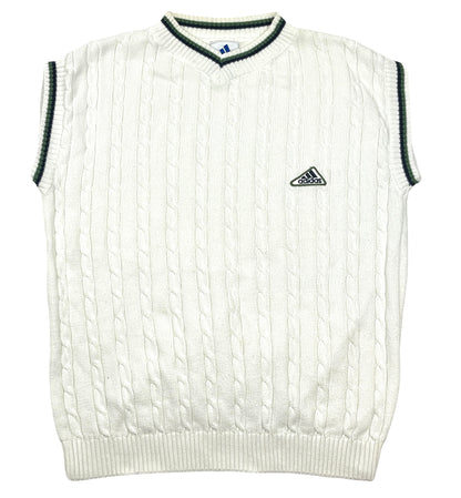 01096 Adidas 90s Tennis Pullunder Vest