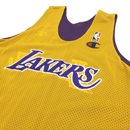 0234 Champion Vintage Los Angeles Lakers Reversibel Basketball Jersey