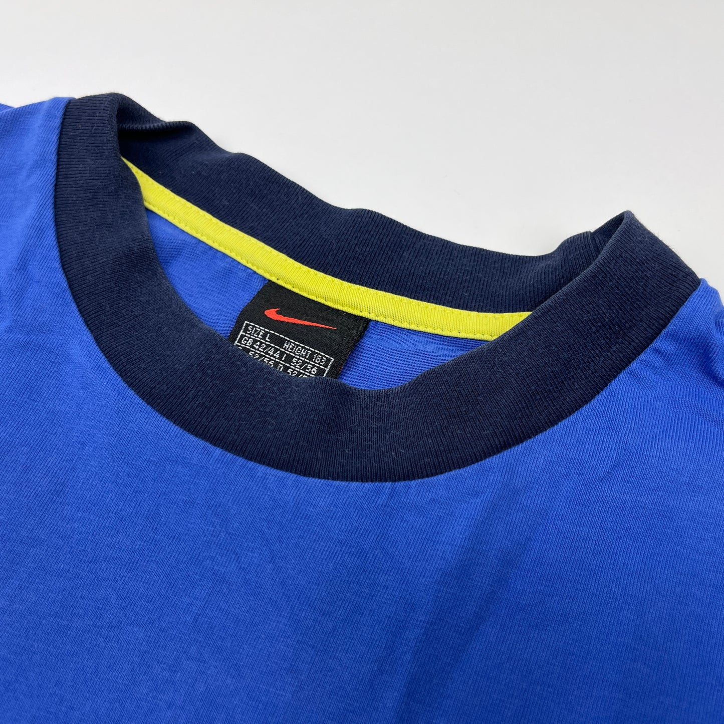 0669 Nike Vintage 90s Ringer Logo Tshirt