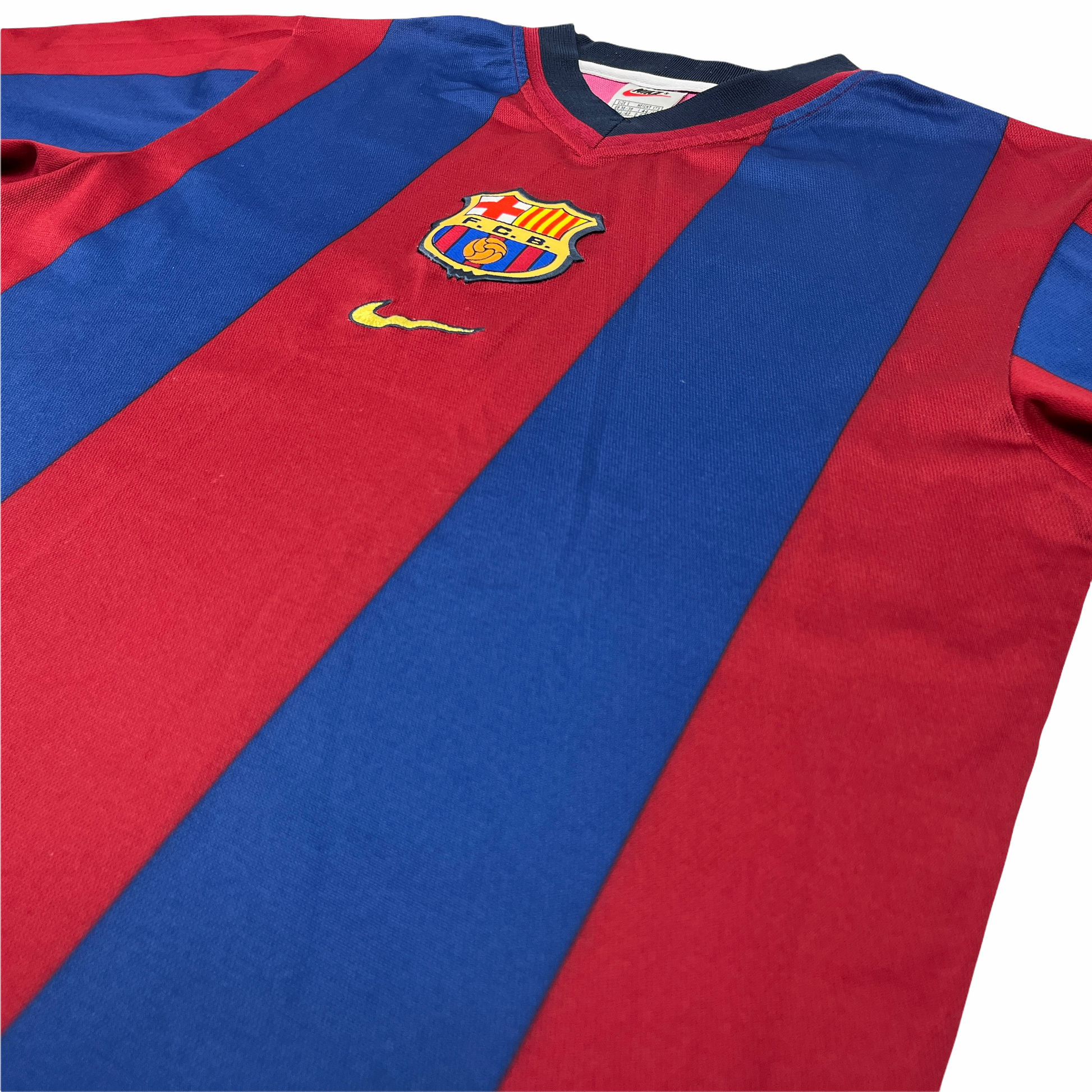 0740 Nike FC Barcelona 98/99 Home Jersey – PAUL'S FANSHOP 0740 Nike FC Barcelona 98/99 Home Jersey – PAUL'S FANSHOP