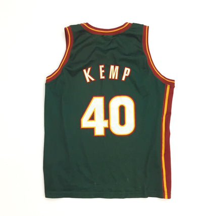 0046 Champion Seattle Sonics Kemp Vintage Jersey