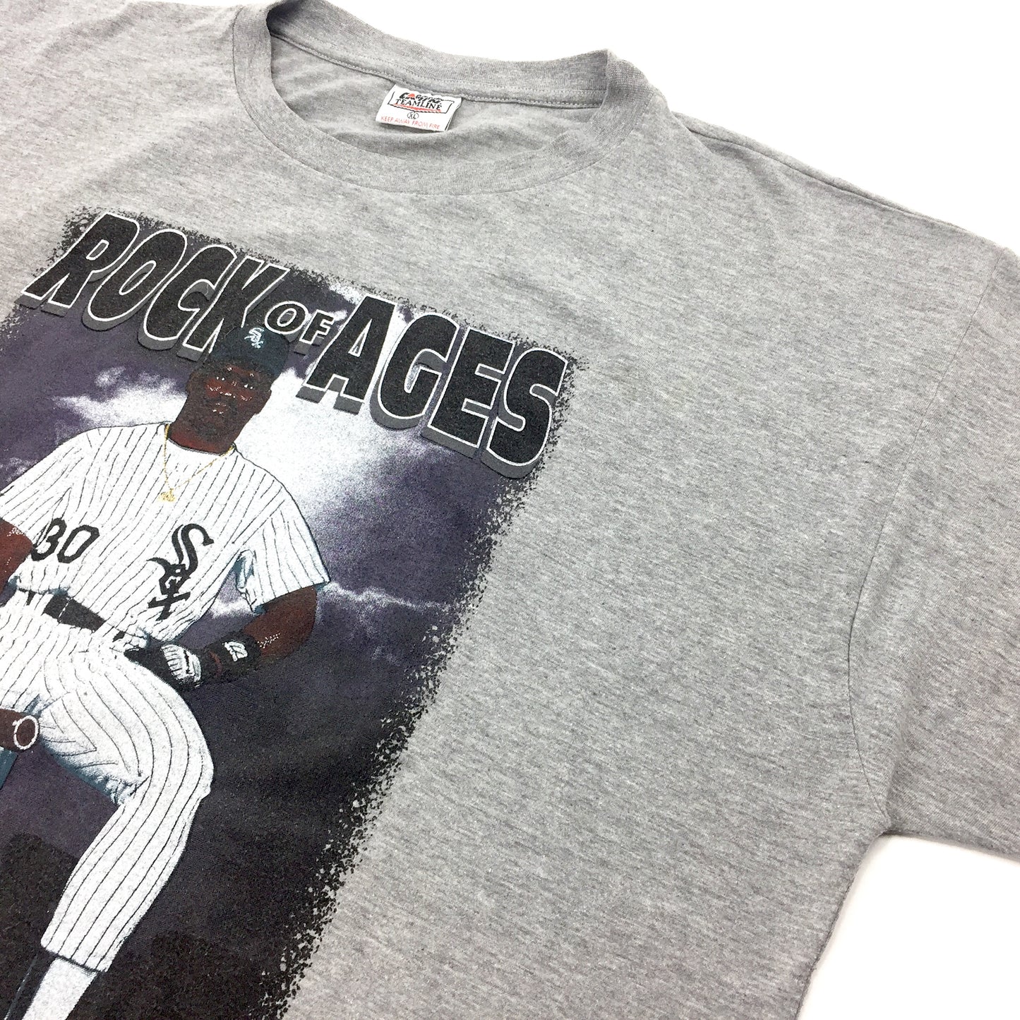 0560 Campri Vintage White Sox Tim „Rock“ Raines Fanshirt T-shirt