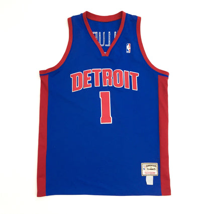 0118 Mitch&Ness Detroit Pistons Billups Jersey