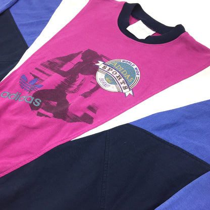 0326 Adidas Vintage World Wide Sports 90s Sweater