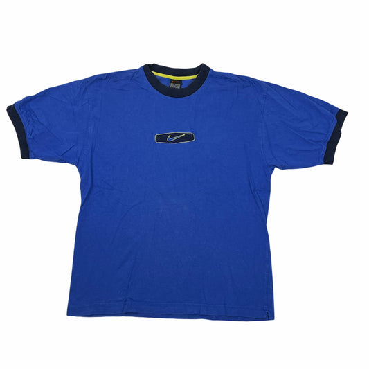 0669 Nike Vintage 90s Ringer Logo Tshirt