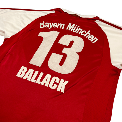 01394 Adidas FC Bayern München Michael Ballack 04/05 Home Jersey