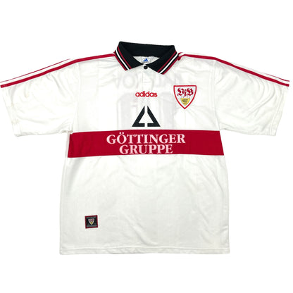 0869 Adidas VFB Stuttgart Krassimir Balakov 97/98 Home Jersey