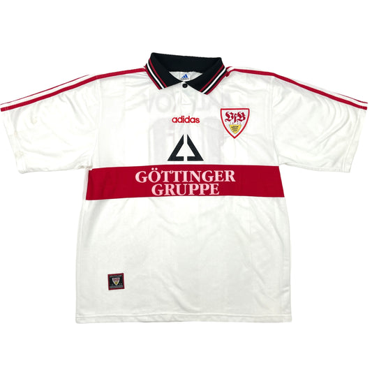 0869 Adidas VFB Stuttgart Krassimir Balakov 97/98 Home Jersey