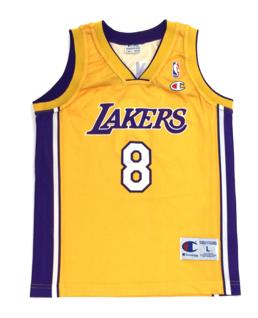0421 Champion Vintage La Lakers Bryant Jersey