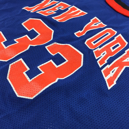 0434 Champion Vintage New York Knicks Ewing Jersey