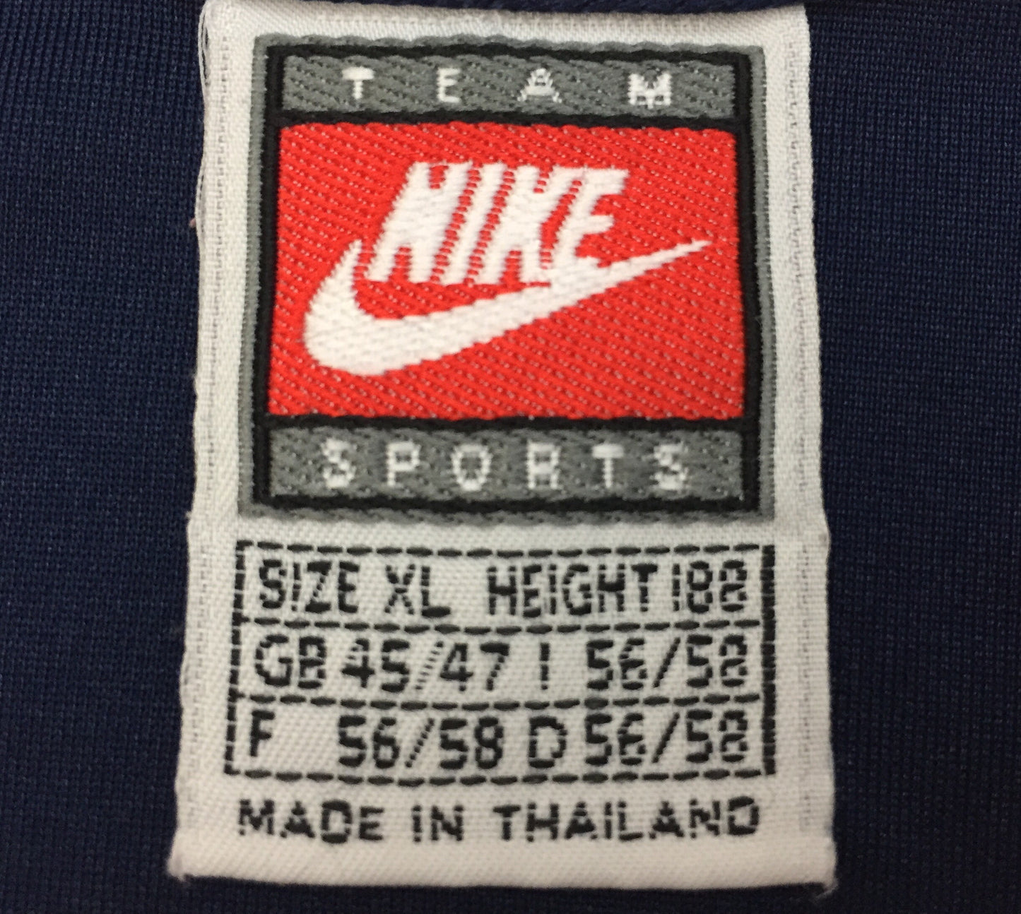 0231 Nike Vintage Big Swoosh Basketball Jersey